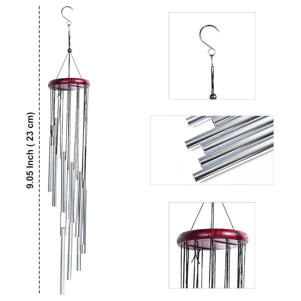 Wind Chimes for Home Décor – Positive Energy Decoration for Living Room, Bedroom, and Balcony | Housewarming Gifts, Stylish Showpieces,