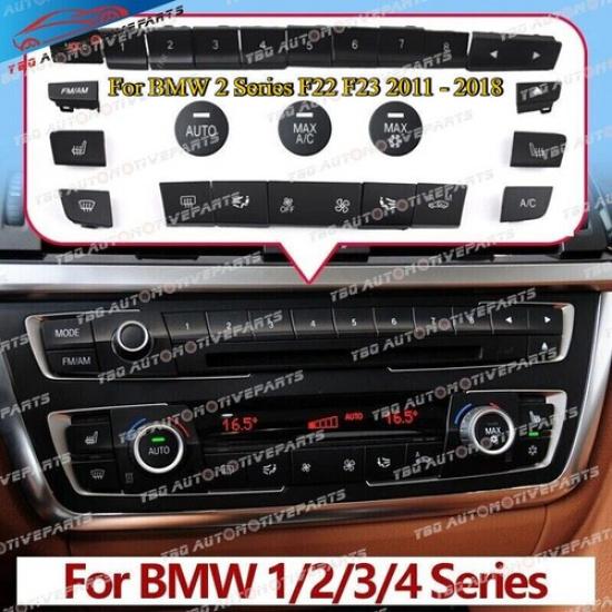 Car Dashboard Air Vent AM Control Button For BMW 2 Series F22 F23 2011 - 2018