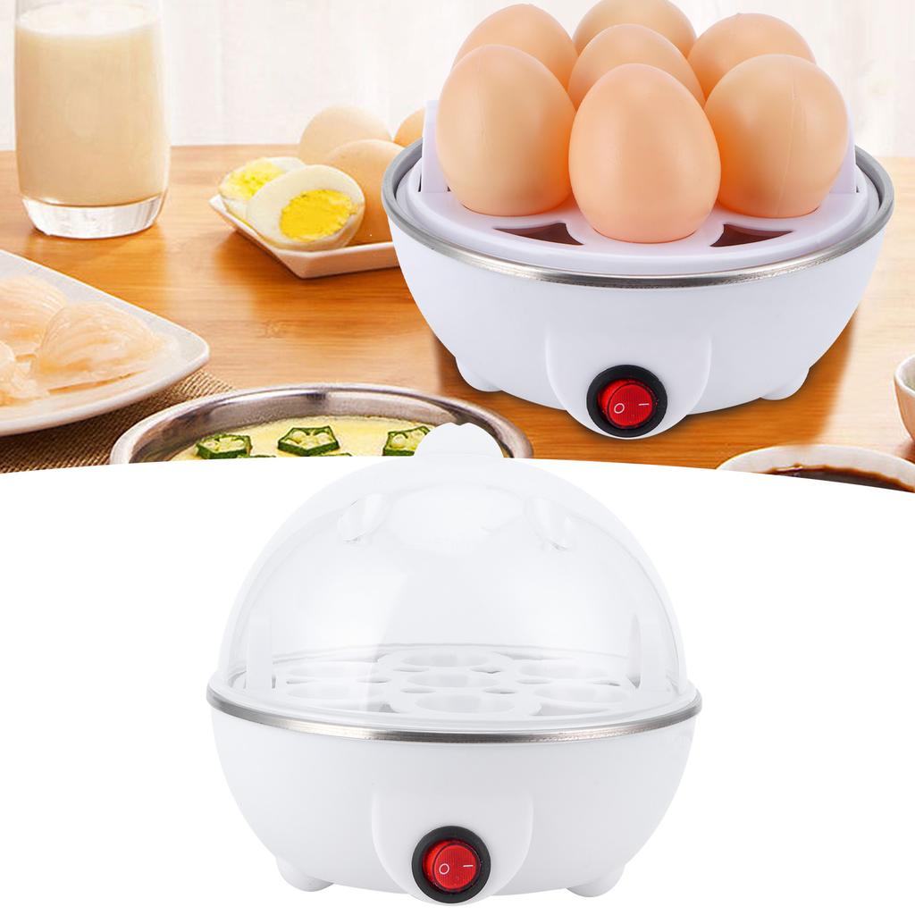 Electric Eggs Boiler Multifunctional Mini Eggs Cooker Steamer Poacher for Kitchen Use