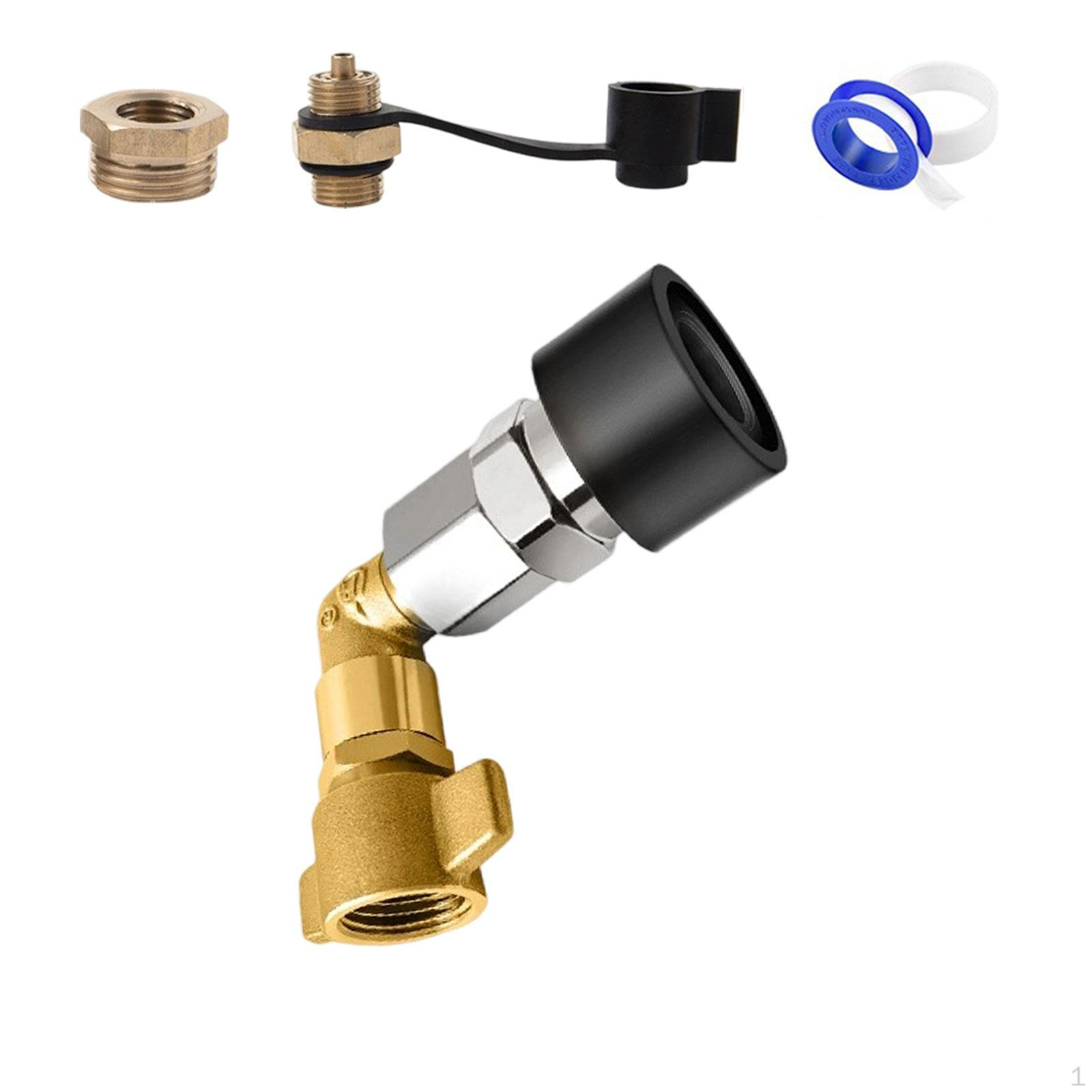 

Впускной соединитель воздушного ресивера грузовика Резьба M16x1.5 Портативный сборочный комплект Быстросъемное соединение SP20 Without Switch Valve