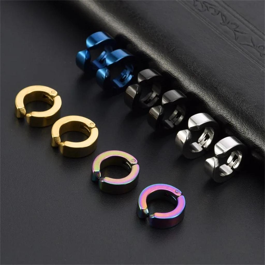 Fashion Cuff Earring, Non Piercing Hoop Earring Clip on Earring Fake Piercing Earring Hoop