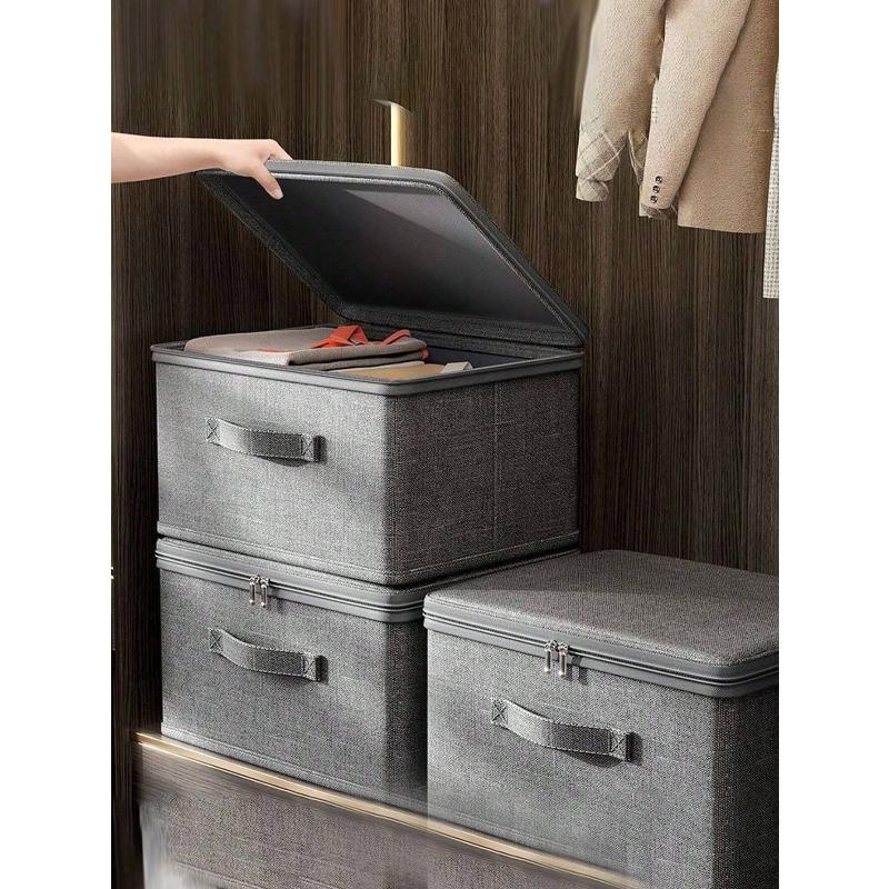 Large Capacity Foldable Storage Box Cover, Home Wardrobe Folding Storage Box, Clothing And Bedding Storage Box