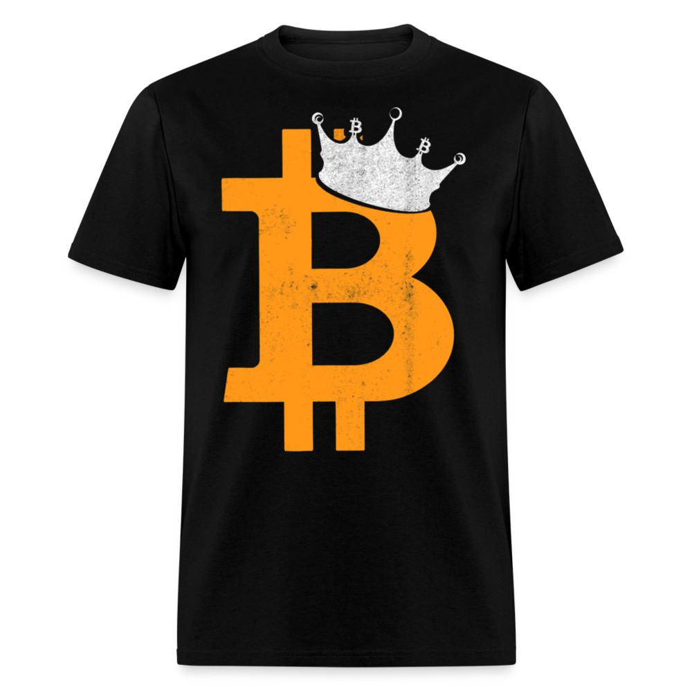

Bitcoin is King of Crypto shirt Cryptocurrency T-Shirt Size S-6XL 3XL