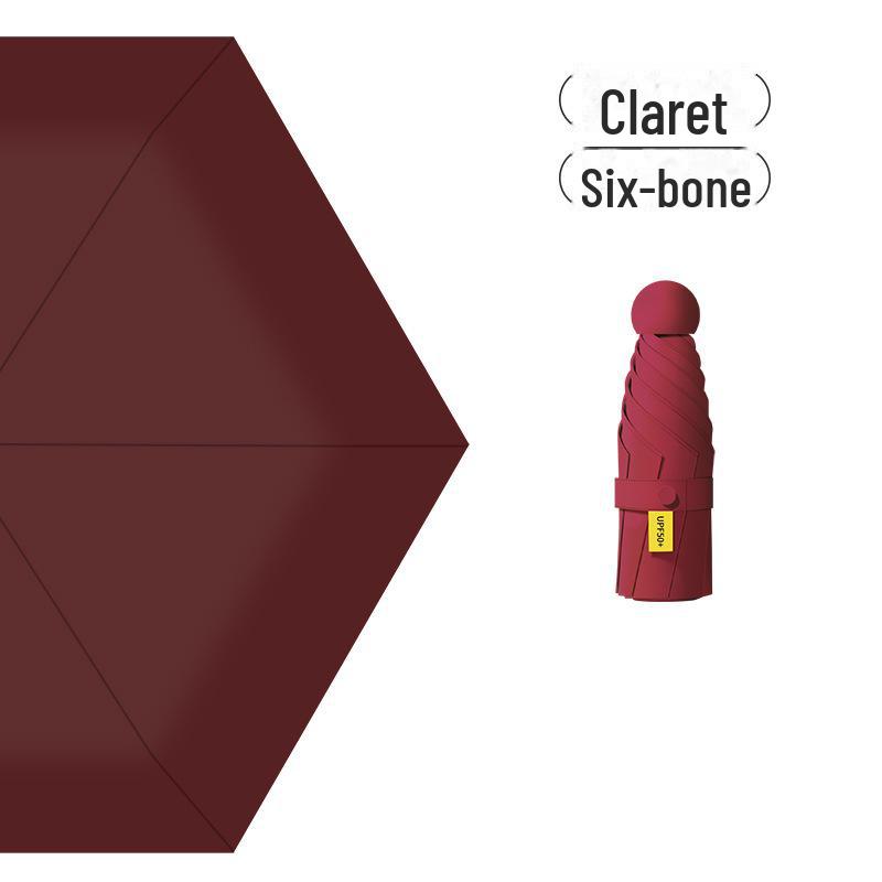 Compact Dual-Use UV Protection Sunshade Umbrella