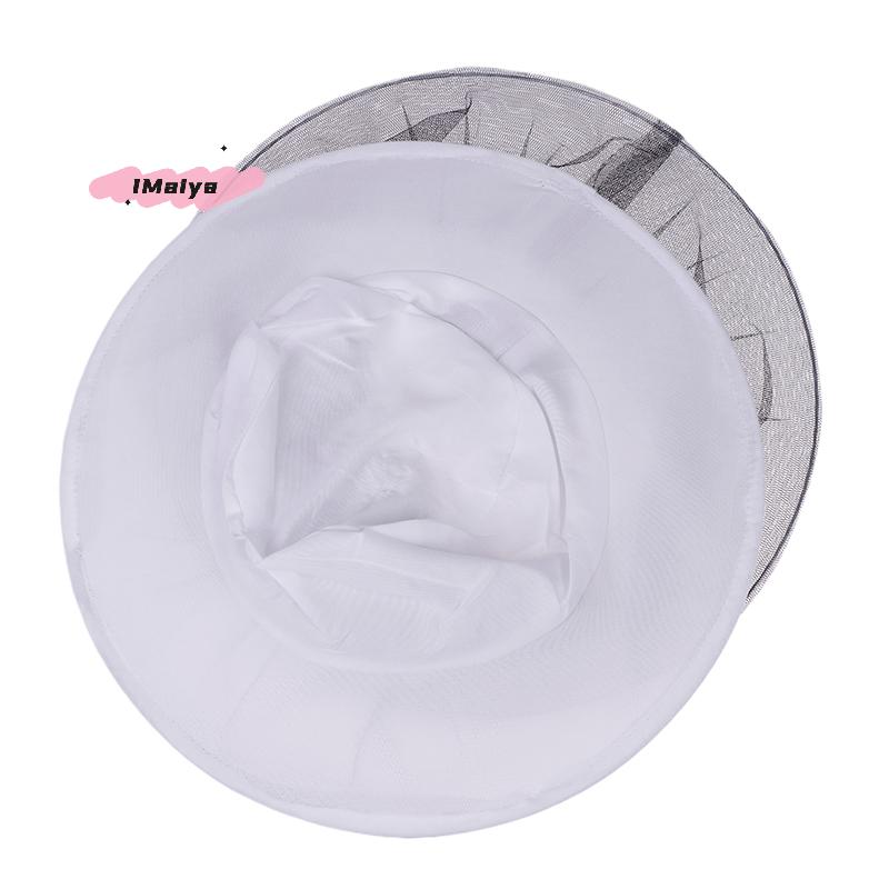 M-Professional BeeKeeping Protective Bee Hat Anti Bee White Hat-Veil Combo Bee Hat Bug Mesh Mask Beekeeping Protection Beekeeper