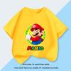 Super Mario Bros Childrens Cartoon Short Sleeved Tshirt Summer New Top