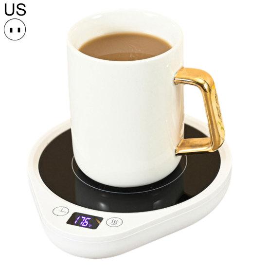 1 sada Spolehlivé rovnoměrné zahřívání 2–12 hodin načasování Ohřívač šálků s podložkou Hrnek na kávu Ohřívač s časovačem do kuchyně