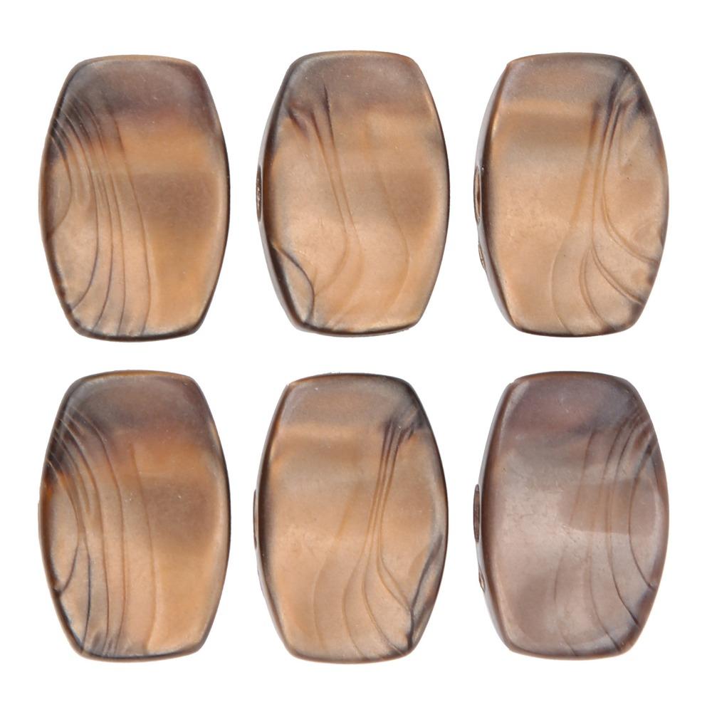 6PCS Plastic Material Tuning Peg Buttons Replacement Tuner Buttons For Guitar Maintenance