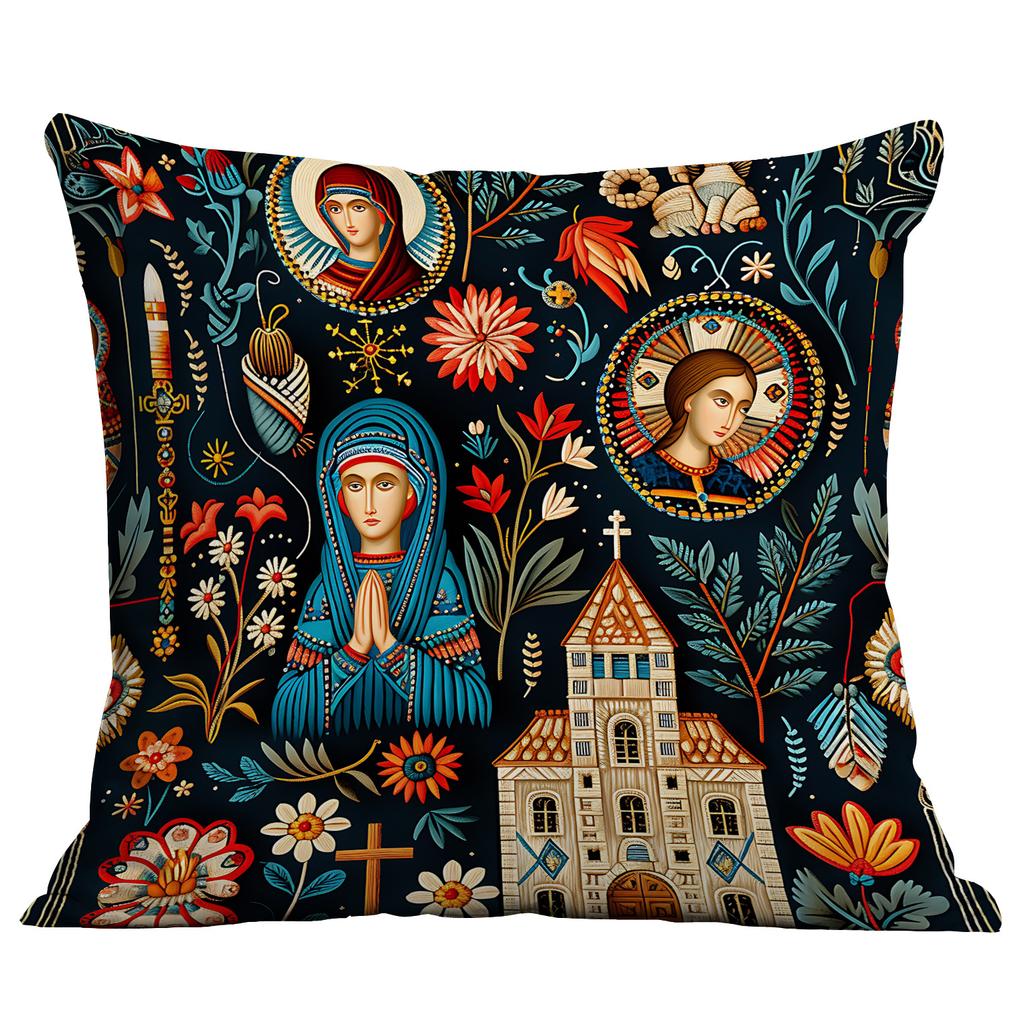 New Retro Creative Ethnic Style Pillowcase Home Living Room Hotel Cushion Pillowcase Decoration