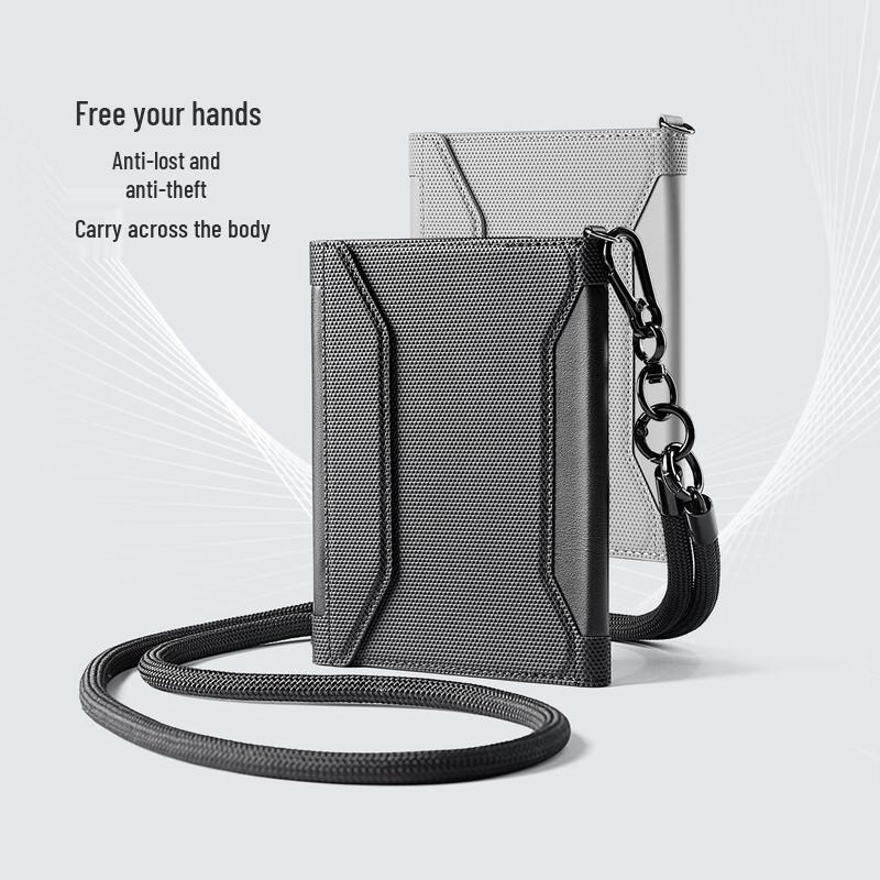 Marco Leiden Anti-Theft Passport & Card Crossbody Bag