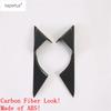 Car Inner Window Front Pillar A Triangle Panel Decoration Cover Trim For Mazda 6  - 2024 Carbon Fiber Accessories Interior