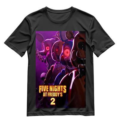 T-shirt Five Nights At Freddys 2 Maglietta Film FNAF 2 Maglietta Grafica S-XXXL Maglietta V2