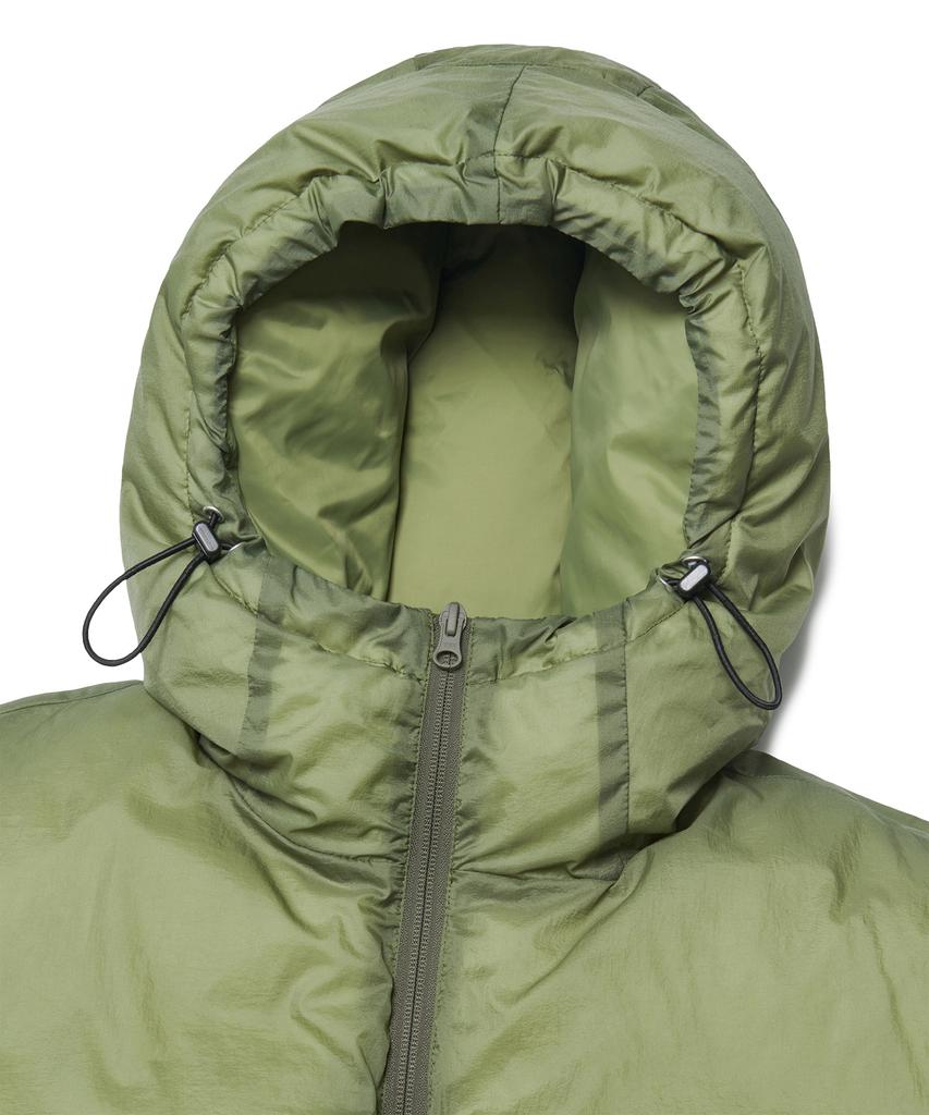 Nomanual Sheer Down Jacket - Khaki