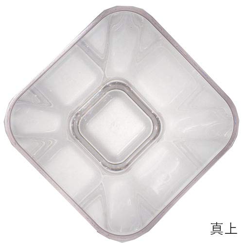 FOYER Unbreakable Vase, Polycarbonate, Stylish, Large, 29 Cm Tall, 13 Cm Wide, 2300122