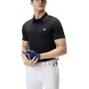 FILA Golf Series Outdoor Casual Sports Knit Short Sleeve Polo Shirt Men tops Legendary-Blue A11M435103F-NV