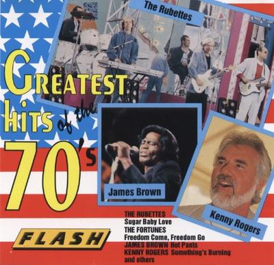 CD GREATEST HITS OF THE 70'S (FLASH) - Fortunes, Kris Kristofferson, Sam & 83052 Masters Records Japan Pop Used