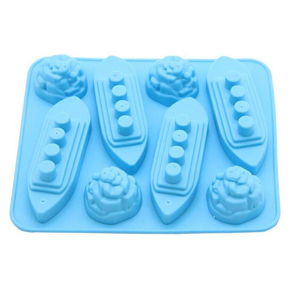 Cream Makers Summer Cake Mould Chocolate Titanic Shaped for Kitchen Ice Cube Trays Silicone Mold