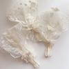 Adjustable Infant Lace Headwear Elastic Hair Band Soft Comfortable Polyester Baby Girls Hair Decoration Retro Design