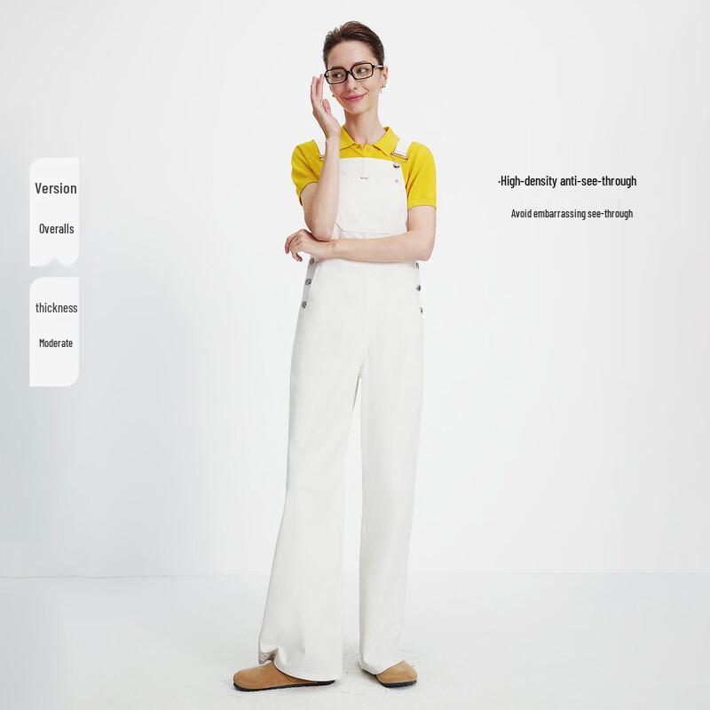 Navigare Women's Wide-Leg Overalls