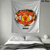 Fearless MUFC CrewWall Hanging Printed Fabric Blanket Decorative Tapestries for Bedroom Living Room Home Decor