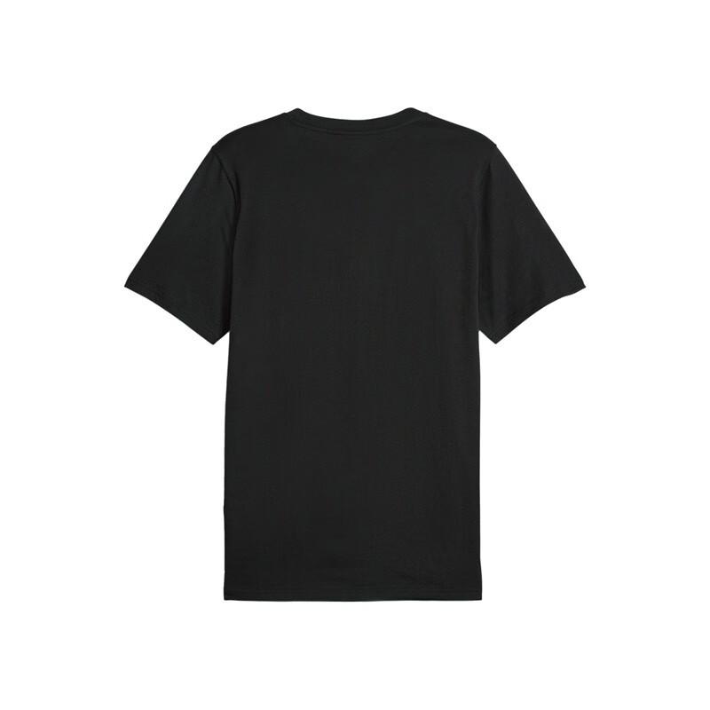 Puma Graphics Tee Logo Print Round Neck Short Sleeve T-Shirt Men Tops Black 680275-01
