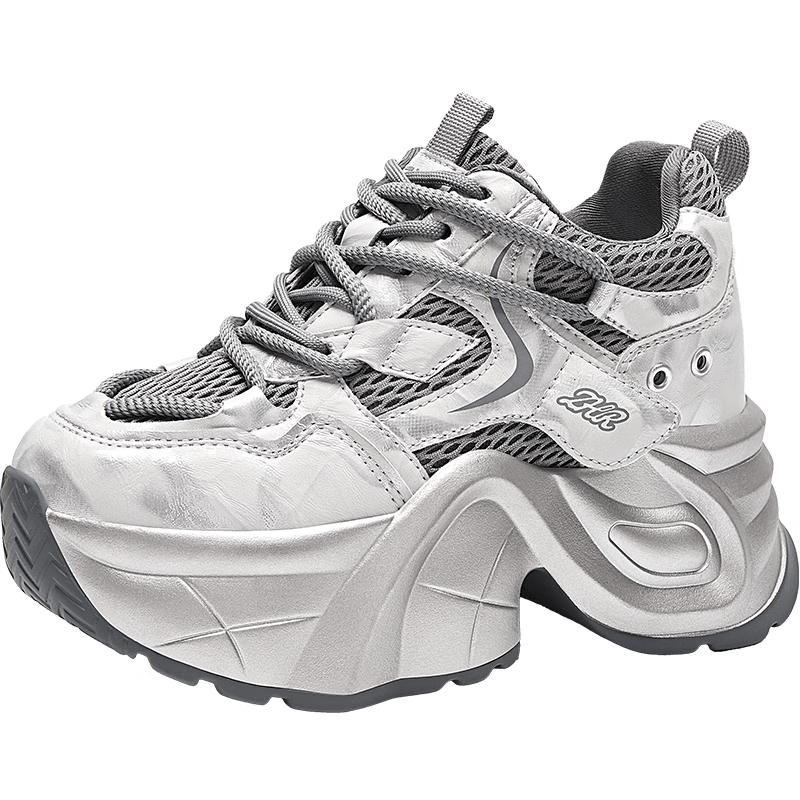 Women s Height-Increasing Platform Dad Sneakers EU 36