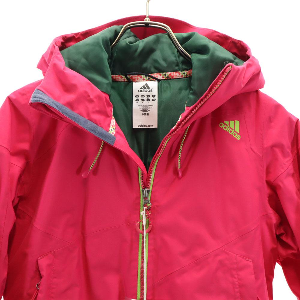 unused adidas CLIMA PROOF Hooded Zip jacket S pink training Women Used