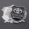 3D kovová samolepka na kufr auta, odznak, emblém, dekorace pro Toyota Chr rav4 Yaris prius avensis Corolla Camry, styling auta