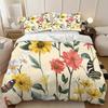Linen Three-Piece Set Printed Peach Leather Velvet Quilt Cover Student Dormitory Bed Sheet Bedding Four-Piece Set