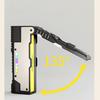 Outdoor Essential: M20 Strong light Ultimate Flashlight,3-Light Source Flashlight with Magnetic Base,Articulating Side Light,Type-C Fast Charge