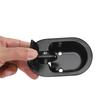 Black finished surface Pull Cable Switch Aluminum accessory parts Furniture Latch  Sofa chair refit