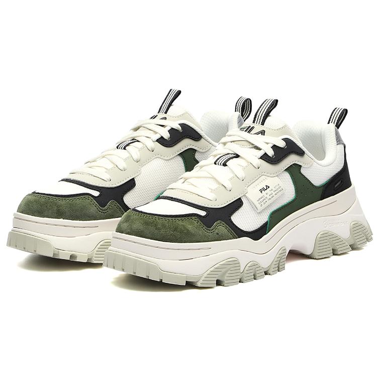 New FILA Hike Running Shoes White/Black Women's F12W134158FWJ