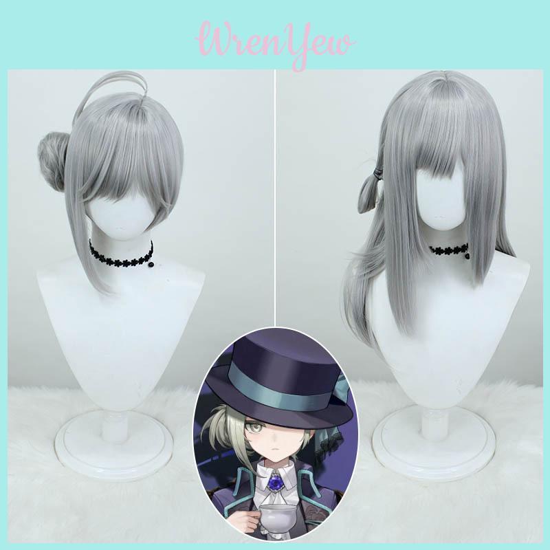 Reverse 1999 Timekeeper Cosplay Wig With Realistic Scalp For Female Costume And Cosplay