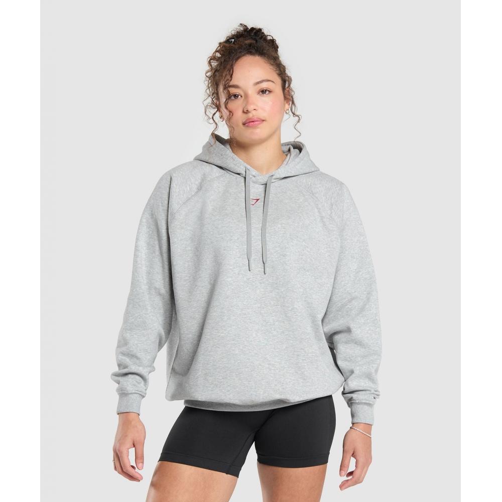 Gymshark I Love Squats mikina světle šedá Core Marl B1c9e Gbcn