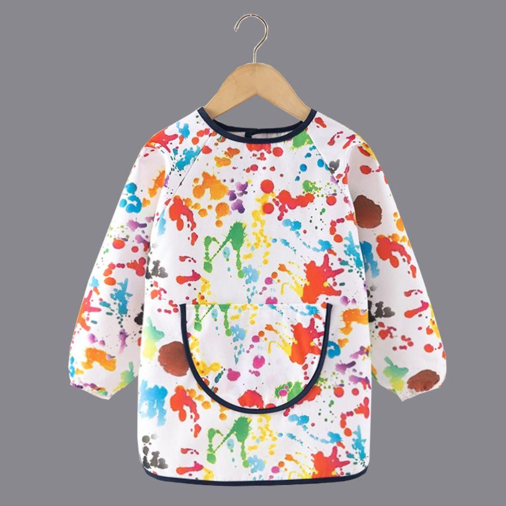 Waterproof Children Painting Apron Polyester Baking Bibs Gifts Art Bibs