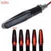 12V Led Motorcycle Turn Signals E24 Flowing Water Blinker Flashing Indicator
