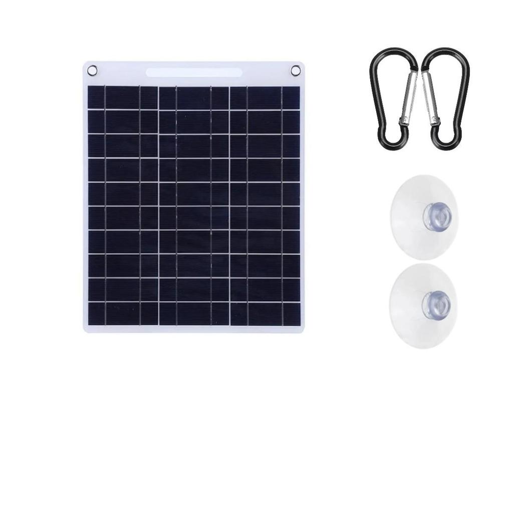 Portable Dual USB Flexible Polycrystalline Solar Panel for High-Efficiency Mobile Charging.