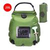 20L Army Green Shower Bag Bath Bag Outdoor Camping Camping Bath Water Bag Solar Heating