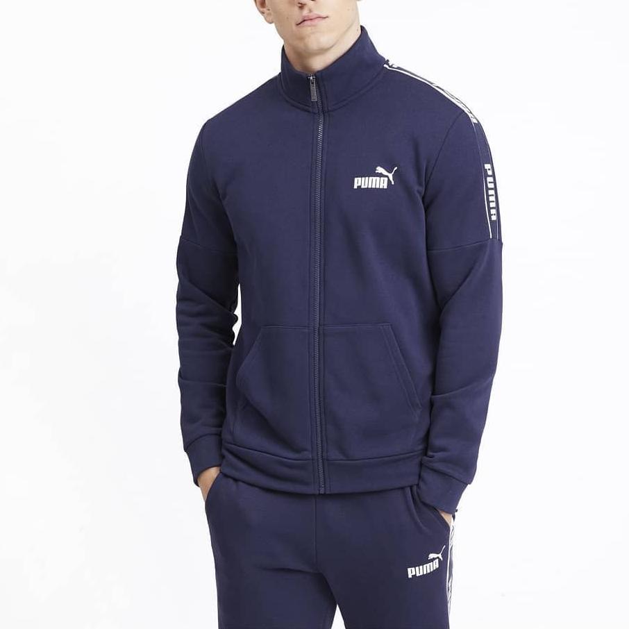 Puma Amplified Sports Stand Collar Zip Jacket Men Jackets 580435-06