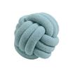 Waist Protective Lamb Velvet Home Decor for Bathroom Throw Pillow Cushion Knotted Ball Backrest