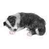 Puppy Beelden Sculpturen Synthetische Hars Waterdicht Border Collie Beeld Ornament voor Tuin