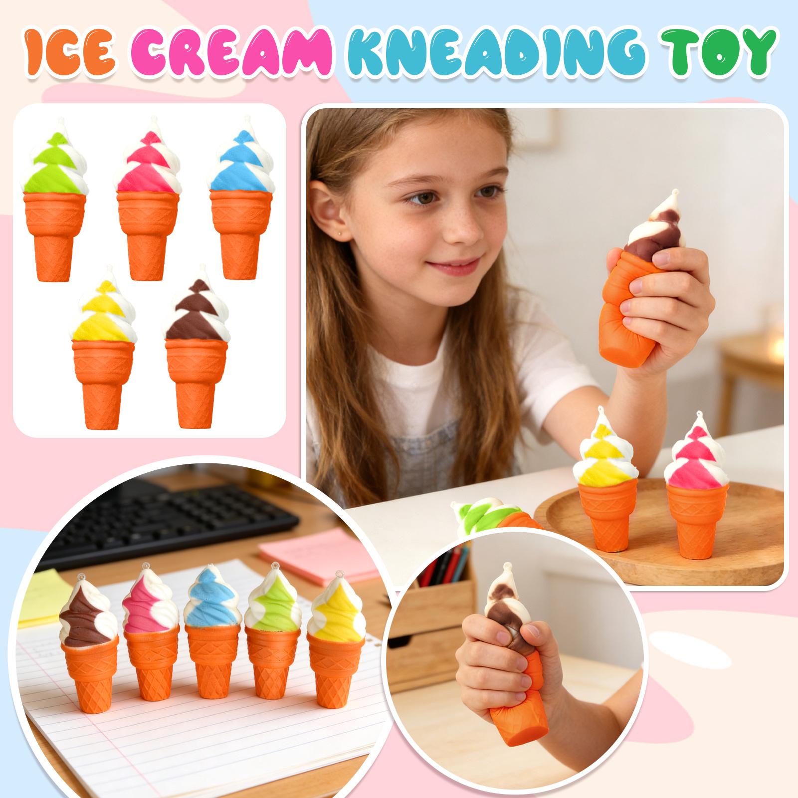 

Artificial Ice Cream Model For Party Decorations Lifelike Fake Ice Cream For Photography Props Safe Display For Shops Home Decor One Size