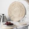 Clearance, Woven Mat, Corn Husk Straw Placemat, Bowl Mat, Tea Set Mat, Thermal Insulation Pot Mat, Thickened Plate Mat.