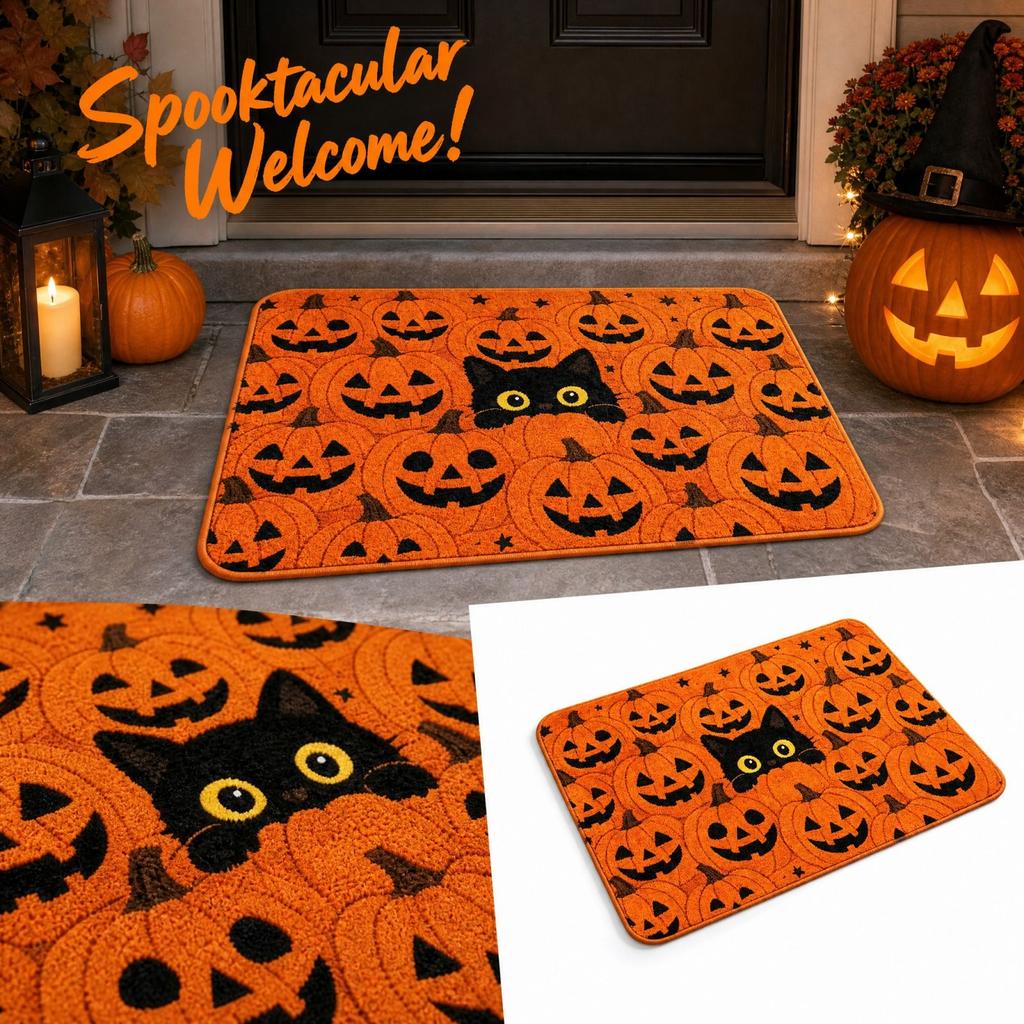 Halloween Entry Door 40 60 cm, Festive Front Porch
