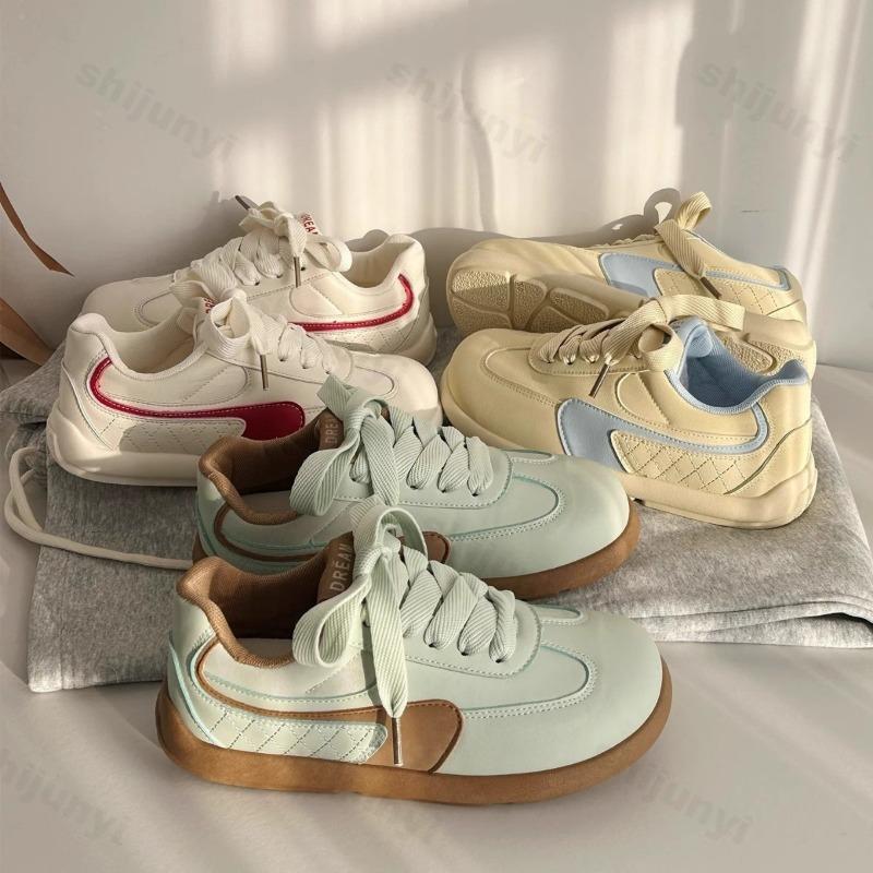 Herbst Damen Freizeitsportschuhe 2026 Bequem Rutschfest Outdoor Vulkanisierte Schuhe Retro Mode Sneaker Zapatos Mujer