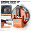 Heavy Duty Floor Fixer Tool Suction Cup Vacuum Grabber for Tile Gap Repair Slat Baseboard & Paver Lifter Construction Hand Tool