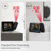 Weather Forecast Electronic Clock Weather Forecast Temperature Detection Projection Alarm Clock Waterproof Digital Clock