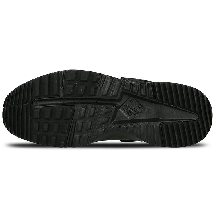 Nike Run Utility Premium Retro Fabric Shock Absorption Slip Resistant Durable Low Top Marathon Running Shoes Men Sneaker Black 806979-002