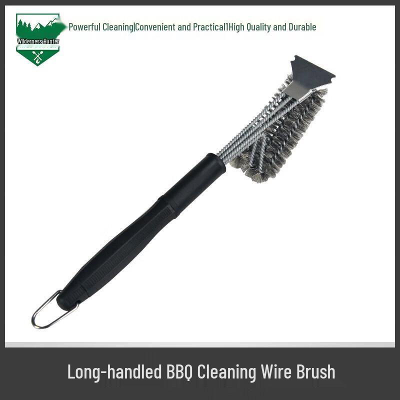 

Wild Hunter 3-in-1 BBQ Grill Brush with Scraper