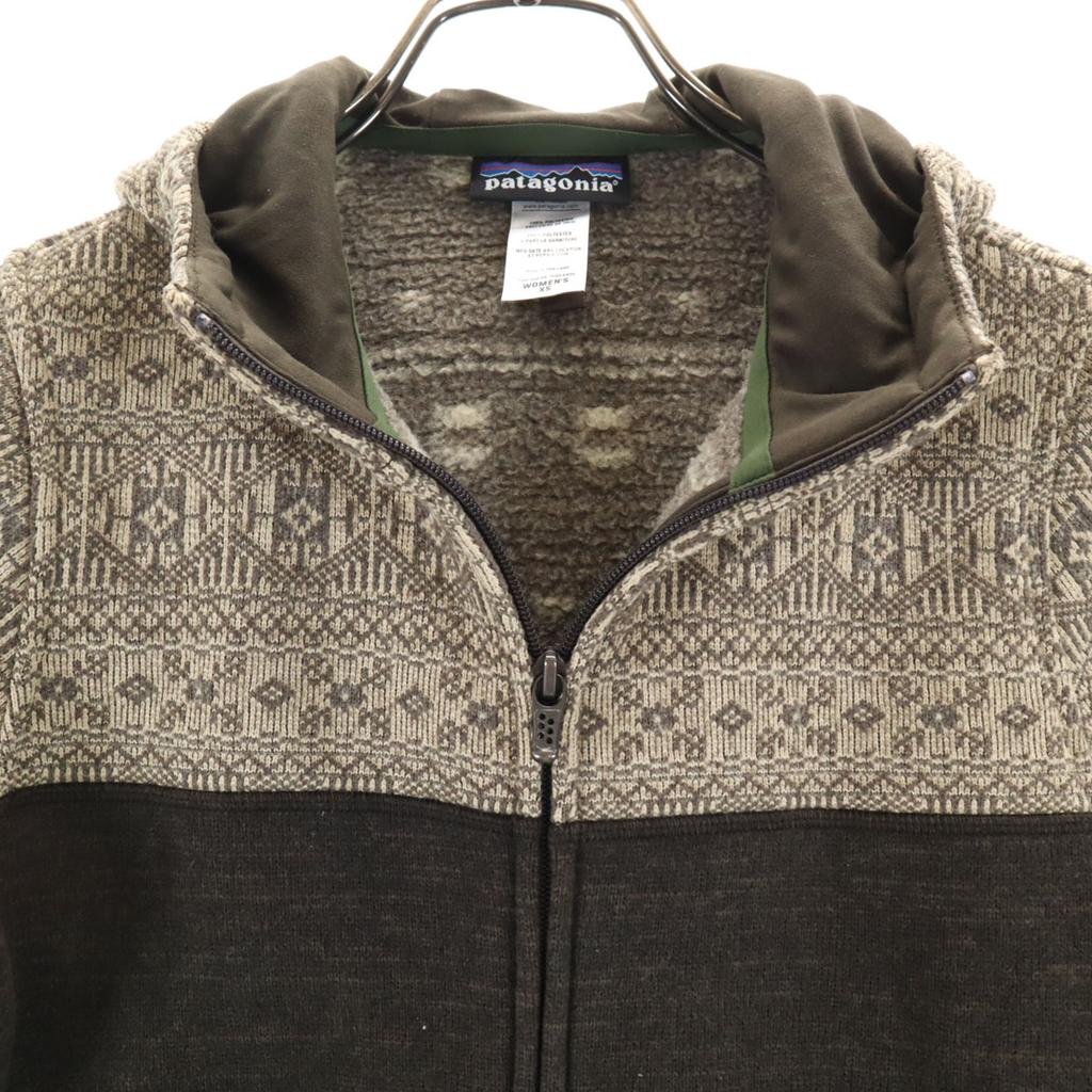 Patagonia Zip Hoodie XS Brown Outdoor 25085FA12 Women Used
